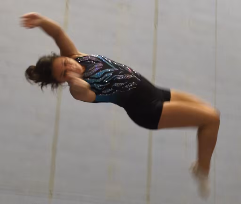 Sheffield Trampoline Academy gymnasts jumping for joy about the Pride of Yorkshire