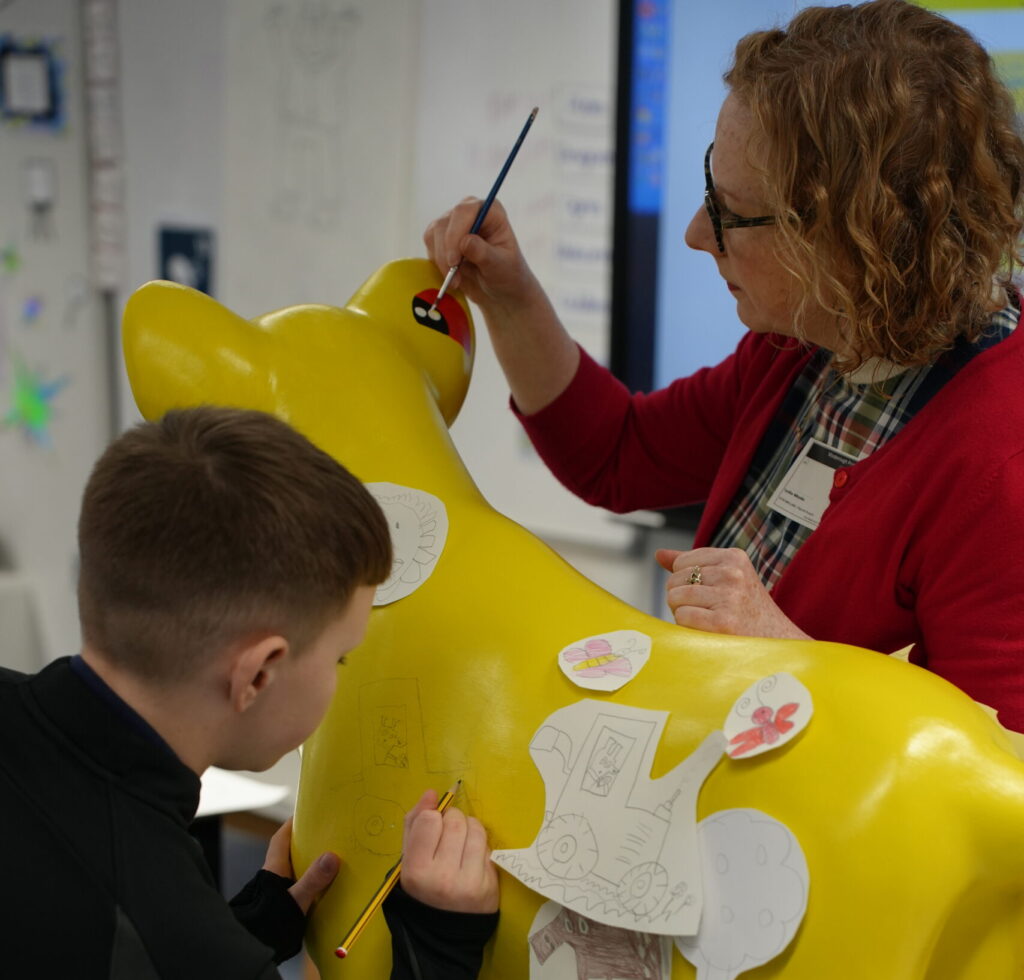 The Pride of Yorkshire team joined Lydia Monks and Mosborough Primary School, as they worked together on a cub for the trail in 2026.